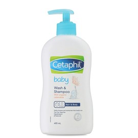 Galderma Cetaphil Baby Calendula Wash & Shampoo 400mL