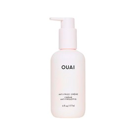 OUAI OUAI Anti Frizz Cream - Moisturizing Hair Cream with Frizz Control & Heat Protection - Provides Lasting Hydration with Jackfruit & Beetroot Extract - Paraben, Phthalate & Sulfate Free (6 oz)