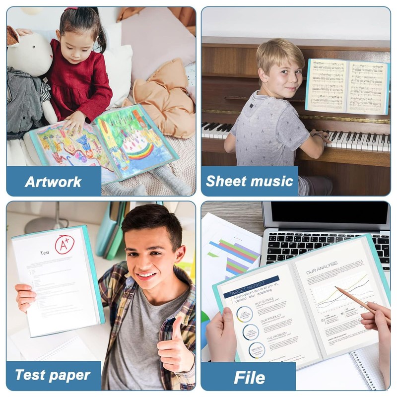 A4 Display Folder,60 Pockets A4 Display Folders, Display Book Folder