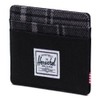 HERSCHEL 10360-05679 Charlie RFID Black/Grayscale Plaid Unisex - Adult One