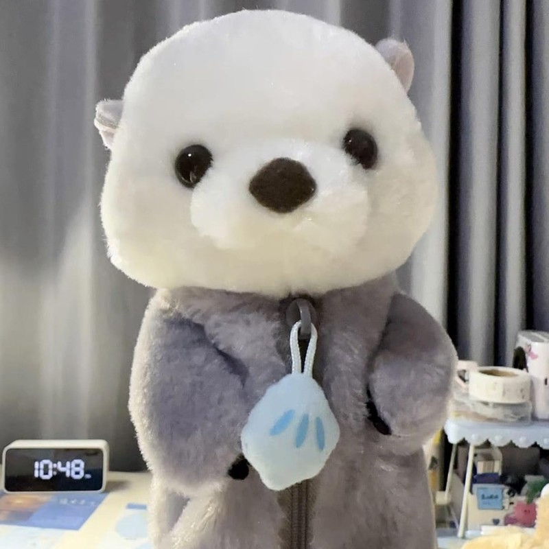 UOPR Pencil Case, Plush Pencil Case, Animal Pen Case, Cute