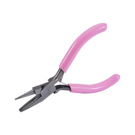 Airssory 4.5 Inch Concave and Round Nose Wire Bending Pliers Round Nose Jewelry Pliers Polishing Ironing Making Tools for Jewelry Making and Crafts