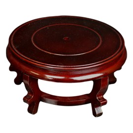 Wooden Fishbowl Display Vase Pot Planter Stand Plant Pot Display Stand (12.50)