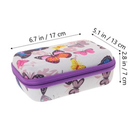 Tofficu Kids Camera Case Portable Cute Camera Bag Waterproof Organizer for Outdoor Use Compatible Electronic Accessories