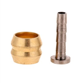 Watris Veiyi Hydraulic Hose, Olive and Connector Brake Hose Insertion Kit, Compatible with BH90 Hydraulic Brake Bicycle