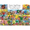 7 Cartoon Characters Ukrainian Easter Egg Decorating Wraps