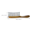 OHPHCALL Sandalwood Wide Tooth Comb for Scalp Massage and Detangling