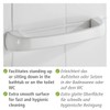 WENKO 19900100 Bath grip Pure, Plastic ABS, 28.5 x 5