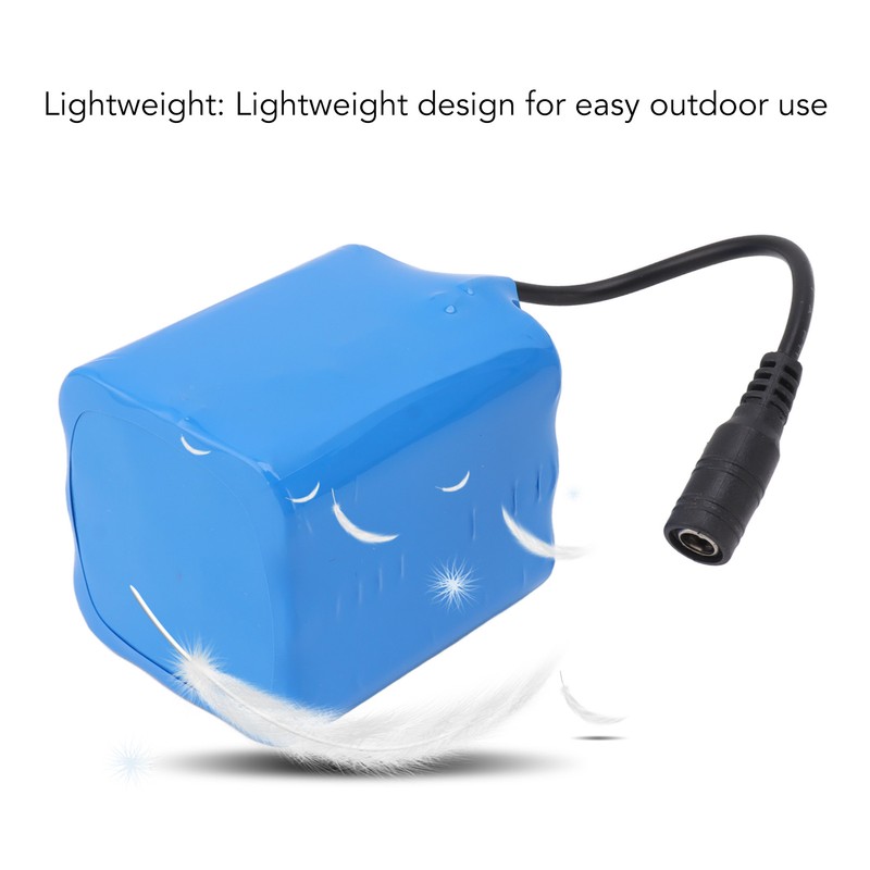 RC Boat Battery 7.4V 17000mAh Large Capacity Safe Charge Light