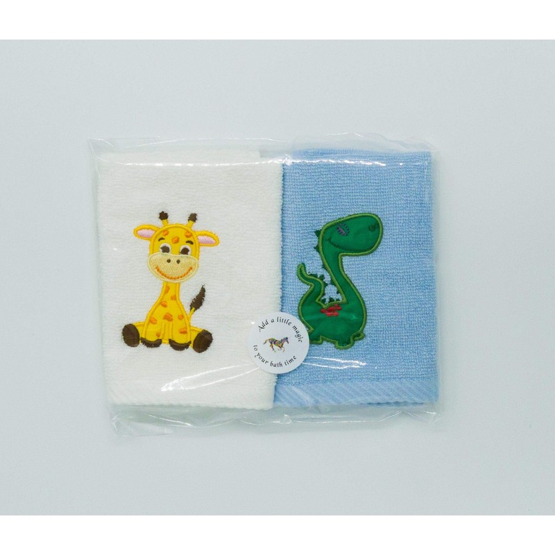 Lex's Linens Pack of 2 Kids Face Cloth (1 of