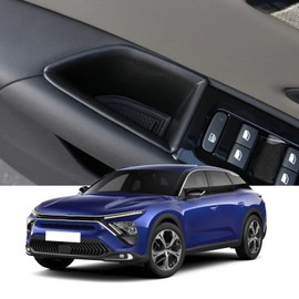 YEE PIN 2pcs Compatible with Citroen C5 X 2022+ Front Door Car Door Accessories Storage Box Organiser Console Side Pocket Save Small Change