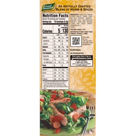 Good Seasons Salad Dressing & Recipe Kit, Cruet with 2 Count Italian Dressing Mix (2 Cruets, 4 Mixes)
