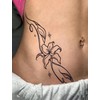 Semi Permanent Fine Line Tattoo, Large Tattoo Waterproof 2 Pcs