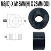 M8 Black Nylon Wide Spacers Standoff Washers ID(internal Diameter) 8.4mm,