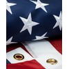 Heavy Duty 420D Oxford American Flag 2x3' with Embroidered Stars