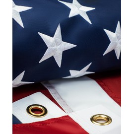 Heavy Duty 420D Oxford American Flag 2x3' with Embroidered Stars