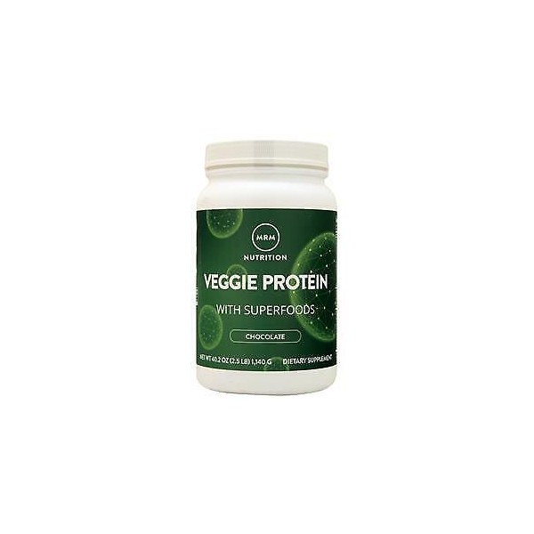 MRM Veggie Protein with Superfoods Chocolate 2.5 lbs