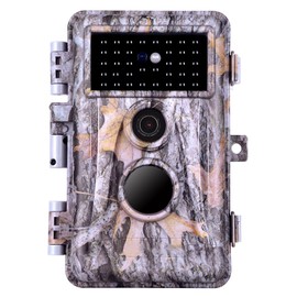 Folgtek Wildlife Camera 24MP 1296P Night Vision Camera with Motion Activation, IP66 Waterproof, 0.3s Trigger Time for Hunting, Wildlife Surveillance, Nature Observation
