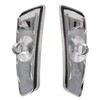 ECOTRIC 2 Pcs Clear Lens Front Bumper Side Marker Lights