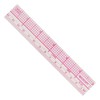 Westcott Transparent 10ths Graph Ruler, Dual Scales, Zero-Centering, Back-to-School, School