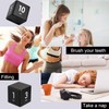 Dicunoy 2PCS Kitchen Timer, Timer Cube, Cute Productivity Timer, Pomodoro