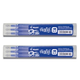 PILOT Pen Frixion Clicker Refill Thickness 0.5 mm (2 x Blue)