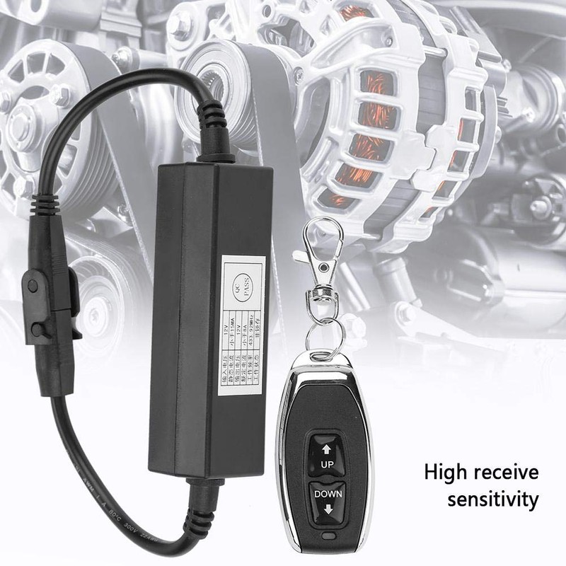 Fafeicy 12V DC Motor Linear Actuator Wireless Remote Control, DPDT