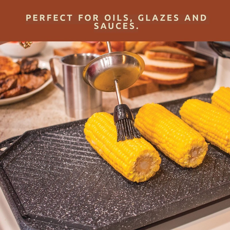 Bellemain Basting Pot & Brush Set - Silicone Basting Brush