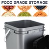 Vesici 6 Pcs 5 Gallon Food Grade Square Buckets with