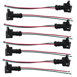 Upgraded 8pcs New Fuel Injector Wire Harness Repair Kit 0280150943 for F150-93-03 (302, 351, 5.0, 5.8, 4.6, 5.4)