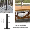 VANROUG Patio Umbrella Base Heavy Duty Umbrella Holder Outdoor Umbrella