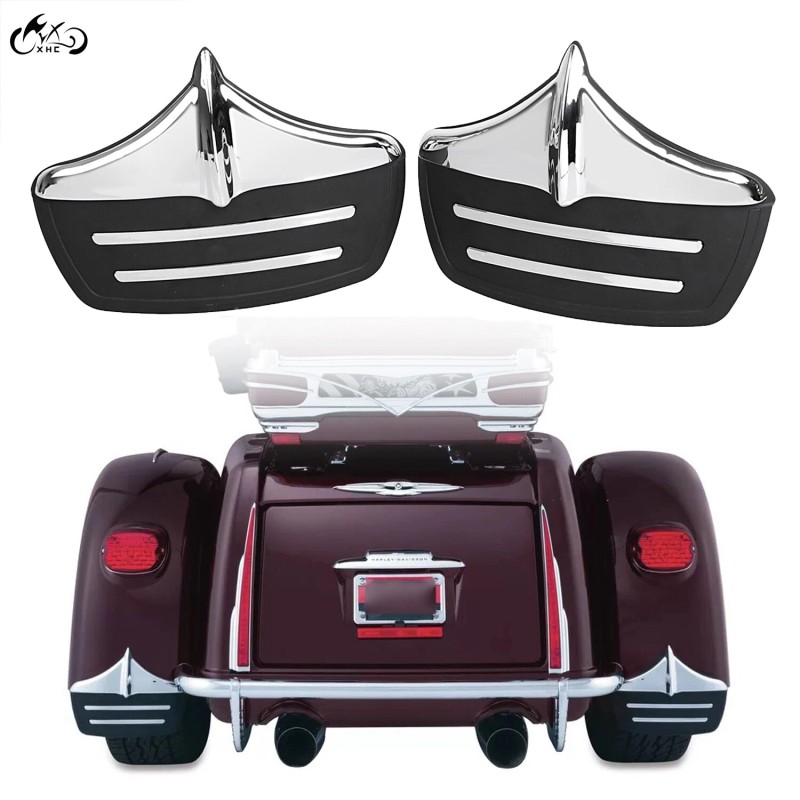 Unbranded Rear Fender Guard Accents Mud Flaps For Harley Tri