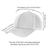BOTVELA Men Structured Baseball Cap Side Laser Cut Vented Performance