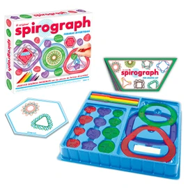 Party town - Spirograph Fun Shapes | kids arts and crafts | kids art set | spirograph junior | girls and boys toys age 8 | toys for kids | spirograph set for kids age 8