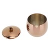 Large Stainless Steel Sugar Bowl Spice Jar With Lid Storage
