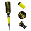 Mikinona Roller Hair Brush Soft Bristles Portable and Travel-friendly Hair