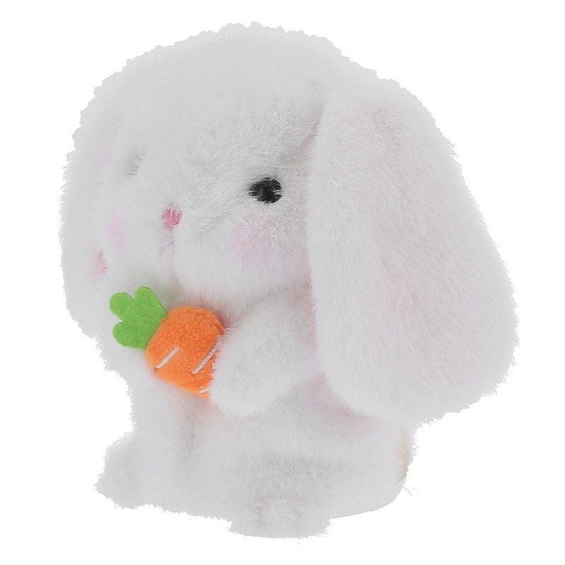 White Talking Rabbit Toy Cute Repeat What You Say Plush