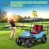 10L0L Elastic Golf Cart Seat Covers for Yamaha Club Car