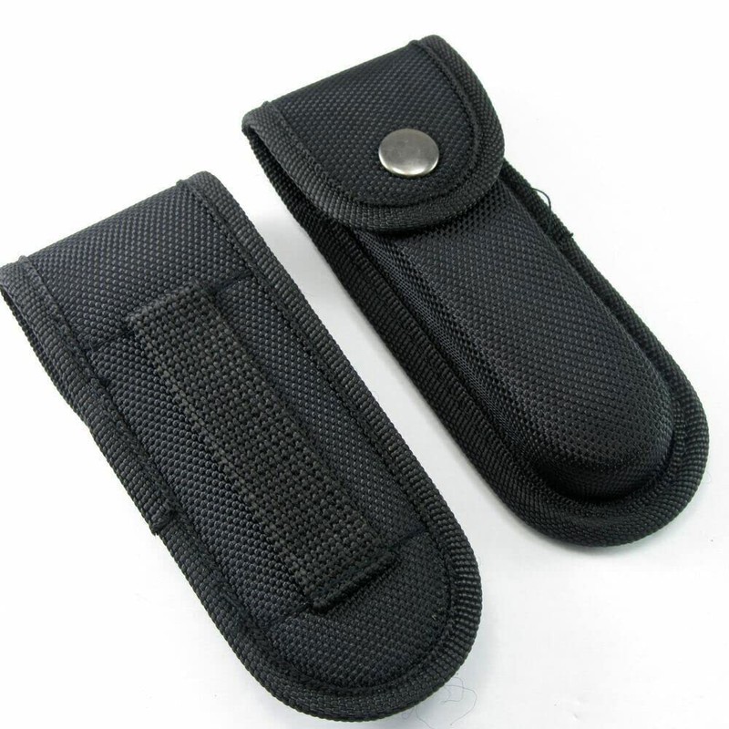 4pcs Hard Boxed Reinforced Nylon Belt Sheath For Folding Knife