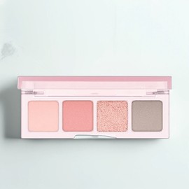 Code Glocolor Mood Touch Mini Eye Palette, 03 Powderly Pink, 1 piece / 코드글로컬러 무드터치 미니 아이팔레트, 03 파우더리핑크, 1개