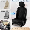 DECKALY 1 Pack Linen Car Seat Cover Front Seat Covers