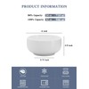 Kanwone Porcelain Bowl Set - 32 Ounce for Cereal, Salad