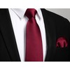 Enlision Men's Tie Wedding Ties Tie and Pocket Square Cufflinks