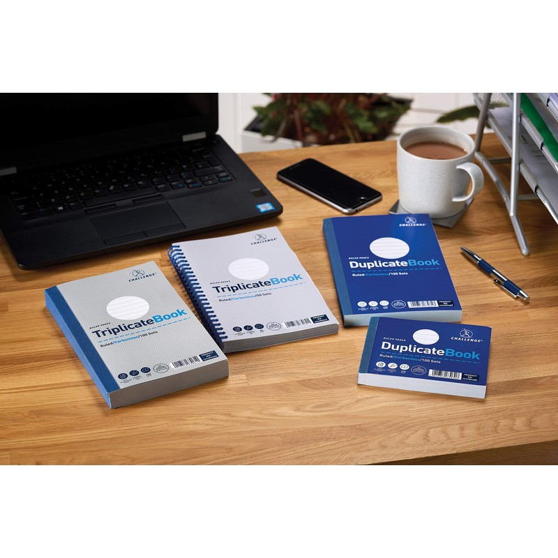 Challenge Duplicate Book, Carbonless, 100 Pages, 1 pack (210 x