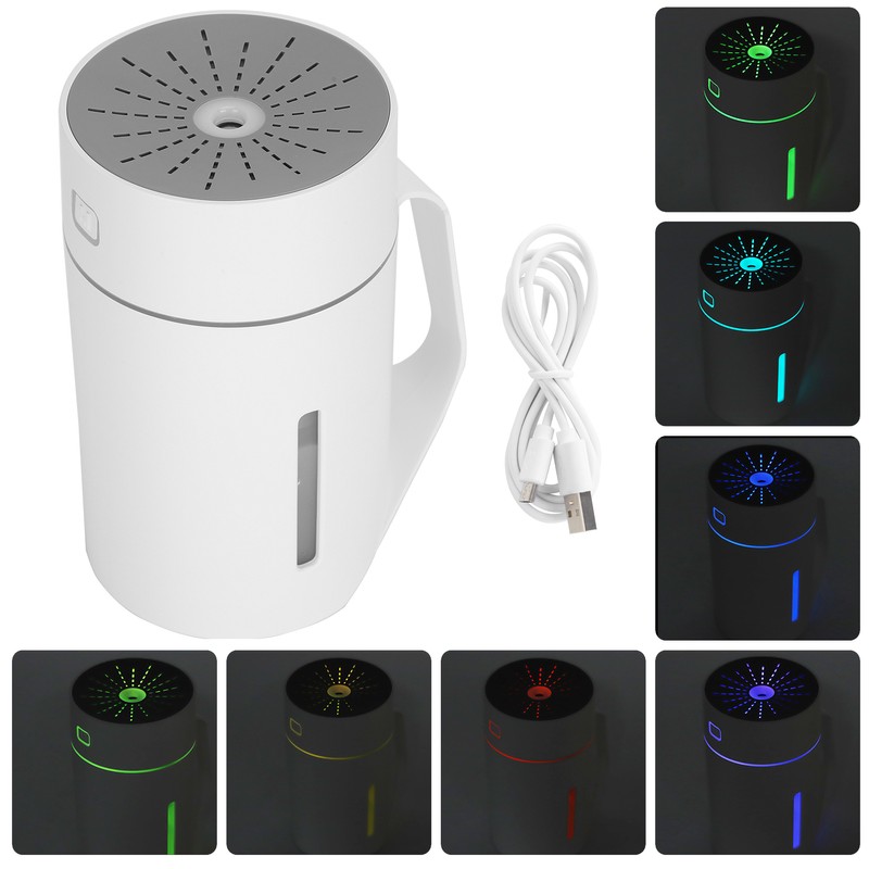 Night Light Humidifier Humidification Cup USB Rechargeable Household Car Water