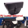 Motorcycle Side Saddle Bag Synthetic Leather With Quickrelease Buckle, Ample