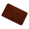 AME DE MASSE Genuine Leather Card Case, Japanese Made, Slim,