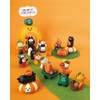 Deco Corporation ZHW-28873 Concombre Pumpkin Kick Cat 1.7 x 0.9