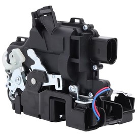 3B1837015A Door Lock Actuator Front Left 8-Pin Replacement for 1997-2005 Golf IV 1J1 Golf IV Variant 1J5 Lupo 6X1 6E1 New Beetle 9C1 1C1 Passat 3B2 3B3 3B5 3B6 Leon 1M1 3B18 37015 AP 3B1837015AB
