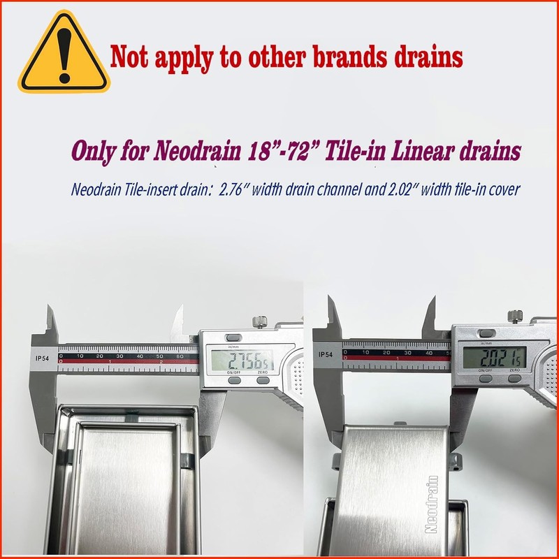 Only for Neodrain, Grey Plastic Clip Tile Tray Supporter, Only
